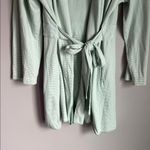 LAKE Pima Short Robe in Parisian Green Small Photo 5