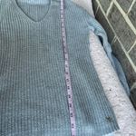 Guess  Long Sleeve Ribbed Choker Sweater  top  Size XSmall Gray Photo 6