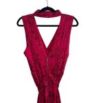 Alice + Olivia NEW NWT  Aggie Maxi Dress Bright Pink Multi Photo 8