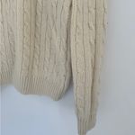 Brandy Melville Chunky Wool Cable Knit Sweater Photo 5