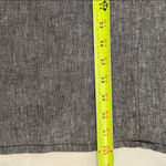 Flax Gray Linen Tunic Top Womens Size Medium Lagenlook Minimalist Photo 6