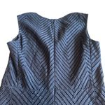 Tory Burch  Navy Blue Eyelet Sleeveless Dress A-Line Party Size Medium Women's Photo 7