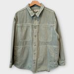 Madewell  Denim Ames Oversized Shirt-Jacket: Garment-Dyed Edition Size XXL Photo 4