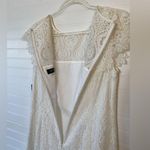 Tahari  Snow White Lace Dress​ Photo 3