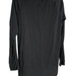 Lululemon Pullover Long Sleeve Shirt S Black Round Neck High Low Stretch Photo 2