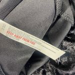 Free People Black Velvet Tank Top Small Babydoll Lace Romantic Whimsy Fairycore Photo 14