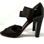 Anne Klein New York brown peep toe heels, size 9.5, made in Italy Photo 1