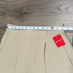 Spanx Crepe 6” High Rise Shorts Tahini Tan Size Medium Photo 4