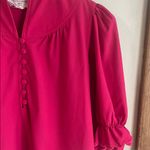 Tuckernuck  POMANDER PLACE Selena Blouse Raspberry Photo 5