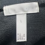 Leith  Big Cuff Geo Textured Shift Dress Black‎ Size Large EUC Photo 6