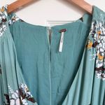 Free People  All I Got Floral Printed Maxi Dress 0 XS Blue Photo 8