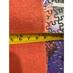 Nike ‎ Womens XS Cropped Sweatshirt Orange Beaded Swoosh Pullover Top oversized Photo 4