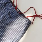 Urban Outfitters Blue Plaid Clara Knit Mini Skirt Photo 3