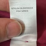 Lulus  Happy Hour Chic Magenta Satin Ruched One-Shoulder Mini Dress size small Photo 11