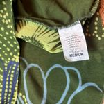 Sweet Pea by Staci Frati Sheer Womens Med Green Plunging Vneck Boho Y2K Coquette Photo 6