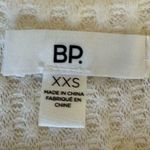 BP NWT  Oversized Crop Henley Top In Ivory XXS Photo 4