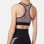 Versace NWT Greca Signature Accent Sports Bra Photo 3