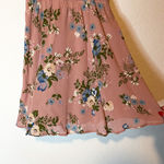 Reformation Light Pink Floral Mini Dress Photo 9