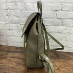 Michael Kors  Hayes Medium Leather Backpack in Olive Ballet Photo 2