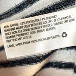 A New Day Women’s Size XS White & Black Striped Pullover Preppy Sweater Hoodie Photo 9