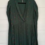 Free People Women’s Large Green Jade Star Eyes Jumpsuit Photo 0