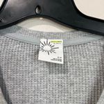 Aerie Offline by Cropped Gray Button Cardigan Size S Waffle Knit Y2K Photo 4