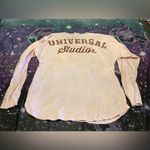 Universal studios rose gold sequin “spirit jersey” size small Pink Photo 2