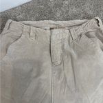 Free People  Hard Crushin Plush Cargo Pants Size 8 Cotton Blend High Rise Photo 2