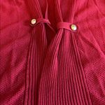 cj banks  One Piece Sweater + Cardigan Burgundy Size 1X Photo 6