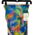 Becca BY REBECCA VIRTUE NWT $88 Paper Mache Alessandra Convertible Swim Cover-Up Photo 3