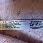 Urban Outfitters Out From Under Medium Cropped Lettuce Hem Top 100% Cotton Strawberry Coquette Photo 7