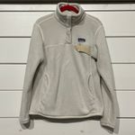 Patagonia Re-tool Snap T Fleece Pullover Ivory Medium Photo 1
