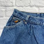 Wrangler Vintage  Womens Jeans Mom Straight Size 16/30 High Rise Hemmed Pleated Photo 6