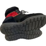 Sorel Soho Chianti Winter Hiking Lace Up Boots Deadstock NIB Sz 7 Suede Black Photo 5