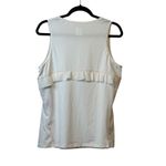 FILA  Women XL White Tennis Tank Top Activewear Athletic Sleeveless Performance # Photo 1