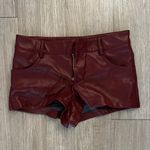 We Wore What  micro leather shorts Photo 0
