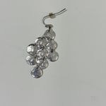 White House | Black Market  Layered Disc Bib Necklace Earrings Set silver gold tone Photo 6