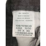 Rustler 90s  Women sz 30 Black Distressed HighRise Boyfriend Denim Shorts Western Photo 4