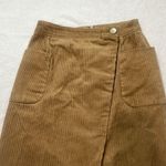 Urban Research Corduroy Midi Skirt | Tan Brown | Size S (JP 38) Photo 1