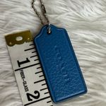 Coach  Blue Fob Bag Charm Hang tag Hangtag Photo 2