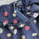 Madewell Petite Silk Ruffle-Strap Cami Top in Confetti Floral ruffled Hem size 0 Photo 5