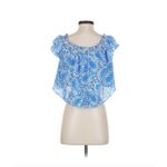 Show Me Your Mumu Off The Shoulder Tamale Crop Top Size S Flowy Vacation Casual Photo 2