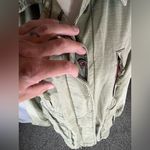 Gap (Red) Faded Olive Field Jacket Style w/Full Snap Closure Photo 2