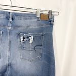 American Eagle  Plus‎ Size 20 Dream Jeans Super High Rise Jegging Distressed 262 Photo 10