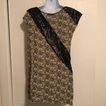 EXPRESS Sequin Accent Cap Sleeve Blouse Photo 2