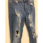 Altar'd State  Distressed Ripped‎ Skinny Jeans Trendy Denim Blue Size 24 Photo 1