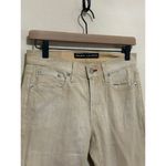 Ralph Lauren Black Label Jeans Womens Size 27 Salvage Yellow Tan Pants TINY FLAW Photo 7