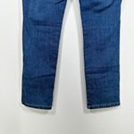 Loft Ann Taylor  Curvy Straight Cropped Denim Jeans Size 12 Medium Wash Blue Photo 7