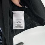 Bongo Black Tube Dress Y2K Embroidered Short Mini Cover Up Casual Poolside LG Photo 3