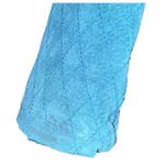 AMI Leather Jacket Women's Medium Teal Country Western Suede Quilted Equestrian Green Photo 9